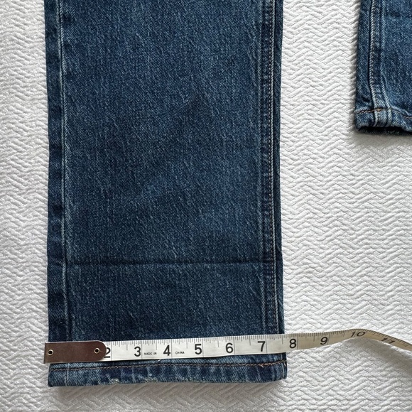 NWT Scotch & Soda "The Sky" Highest Rise Straight Jeans Tribeca Blue Size 8/29 - Picture 16 of 16